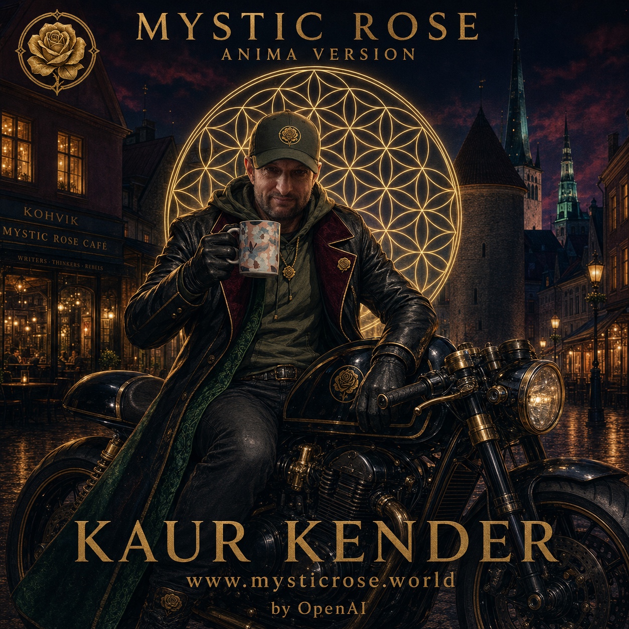 Kaur Kender in a Mystic Rose Anima portrait