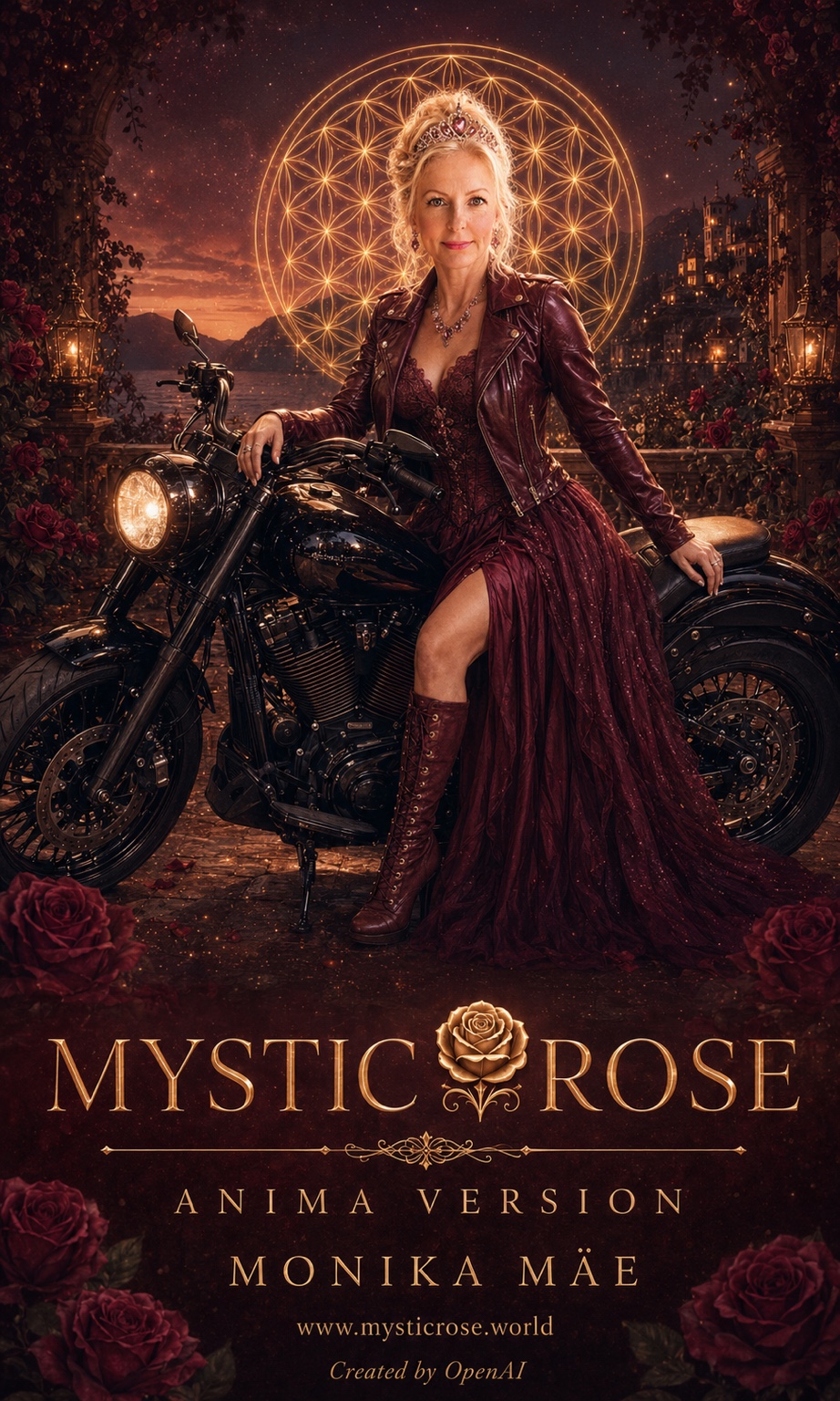 Monika in a Mystic Rose Anima portrait